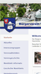 Mobile Screenshot of buergerverein-wandsbek.de